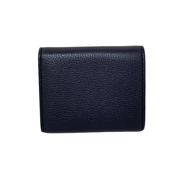 CELINE - Black Leather Trifold Wallet 245-070125 - Picture 2 of 6